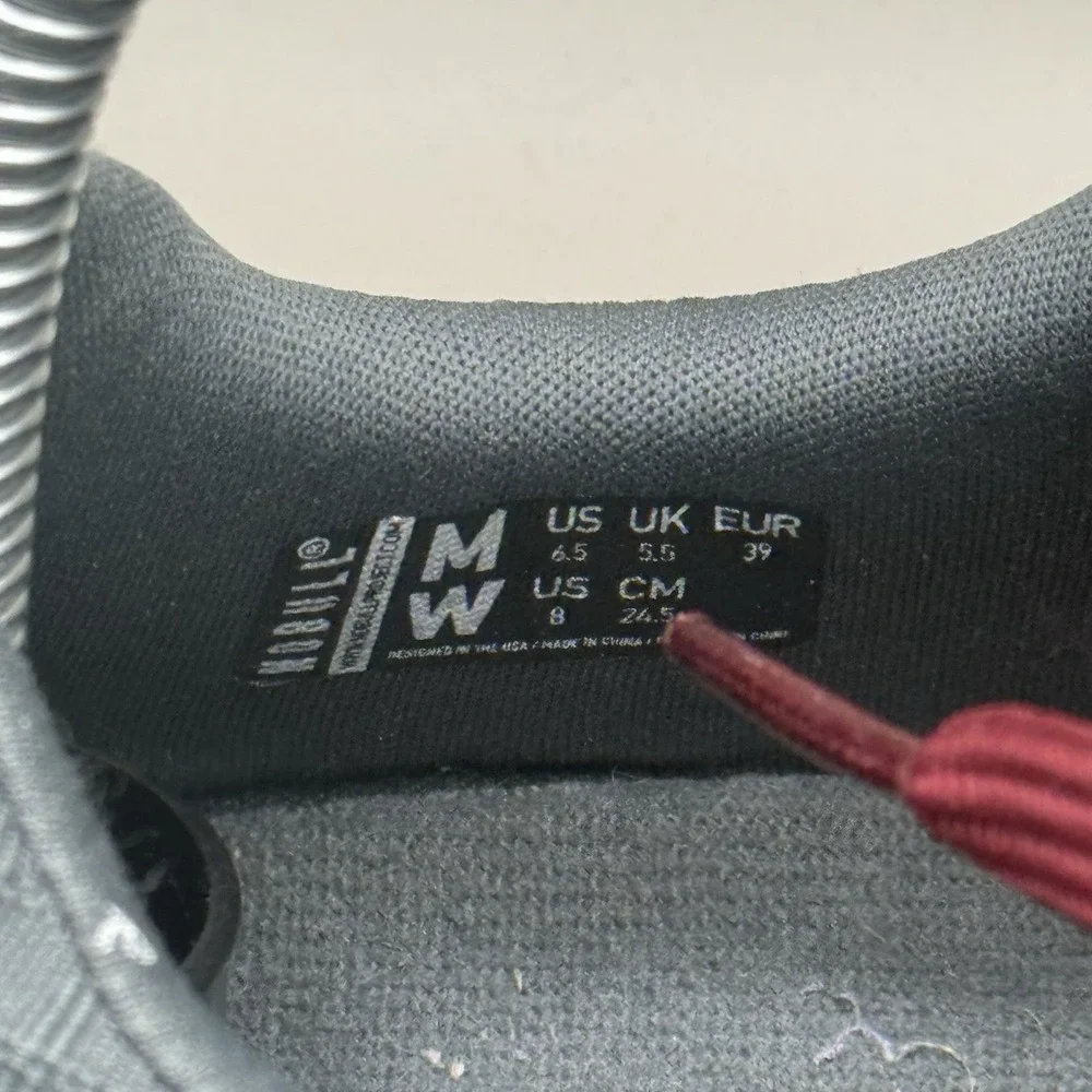 NoBull Allday Ripstop Runners Athletic Shoes Womens 8 Black Breathable Low Top - Picture 5 of 6
